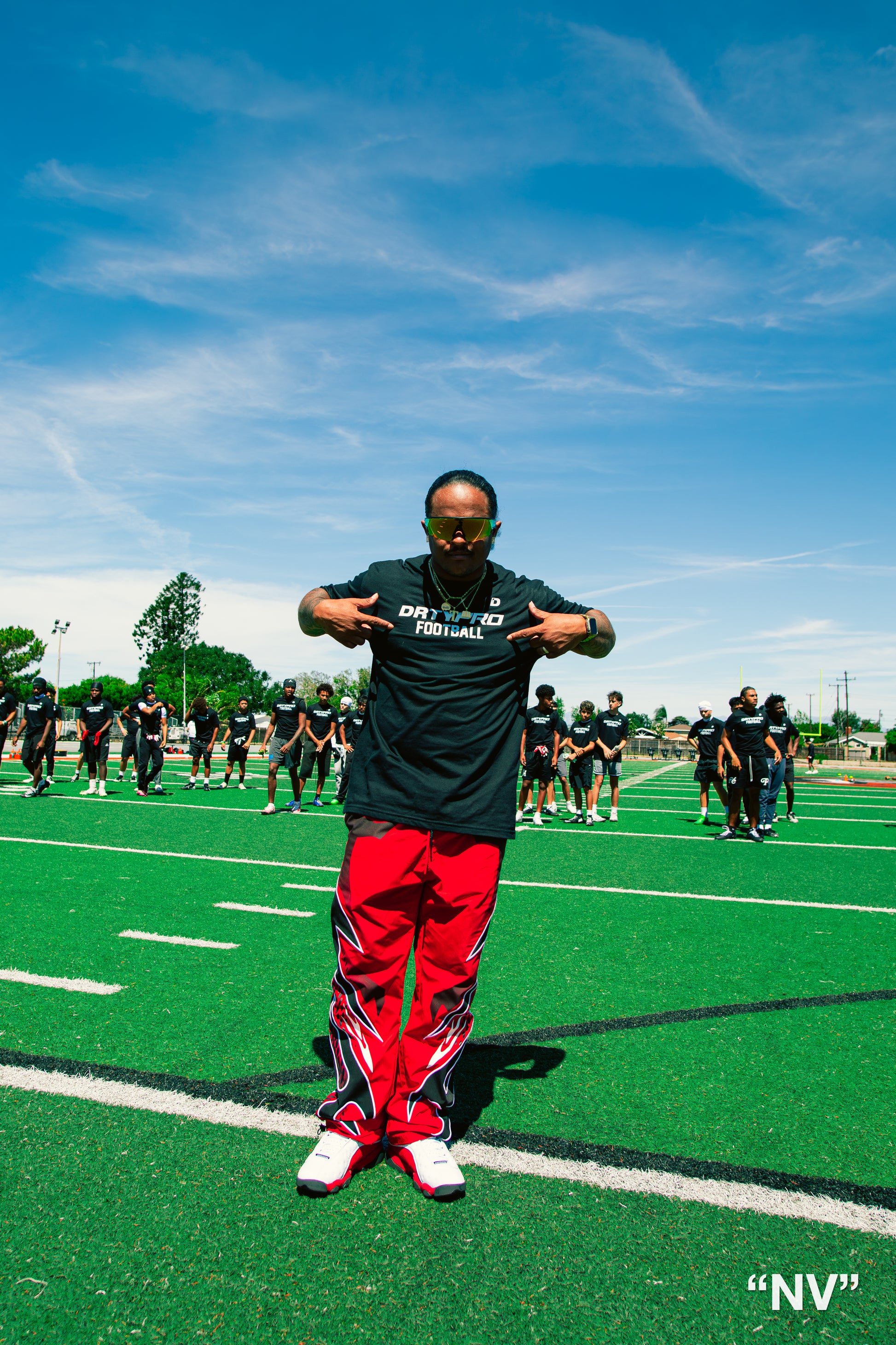 DRTYPRO Football T-Shirt