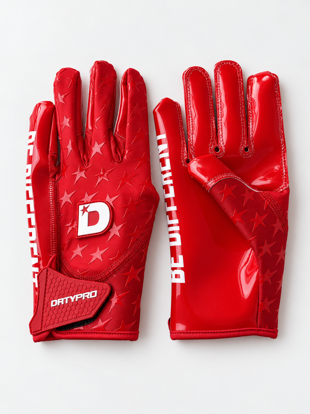 DRTYPRO Football Gloves V2 (Sizing in description)