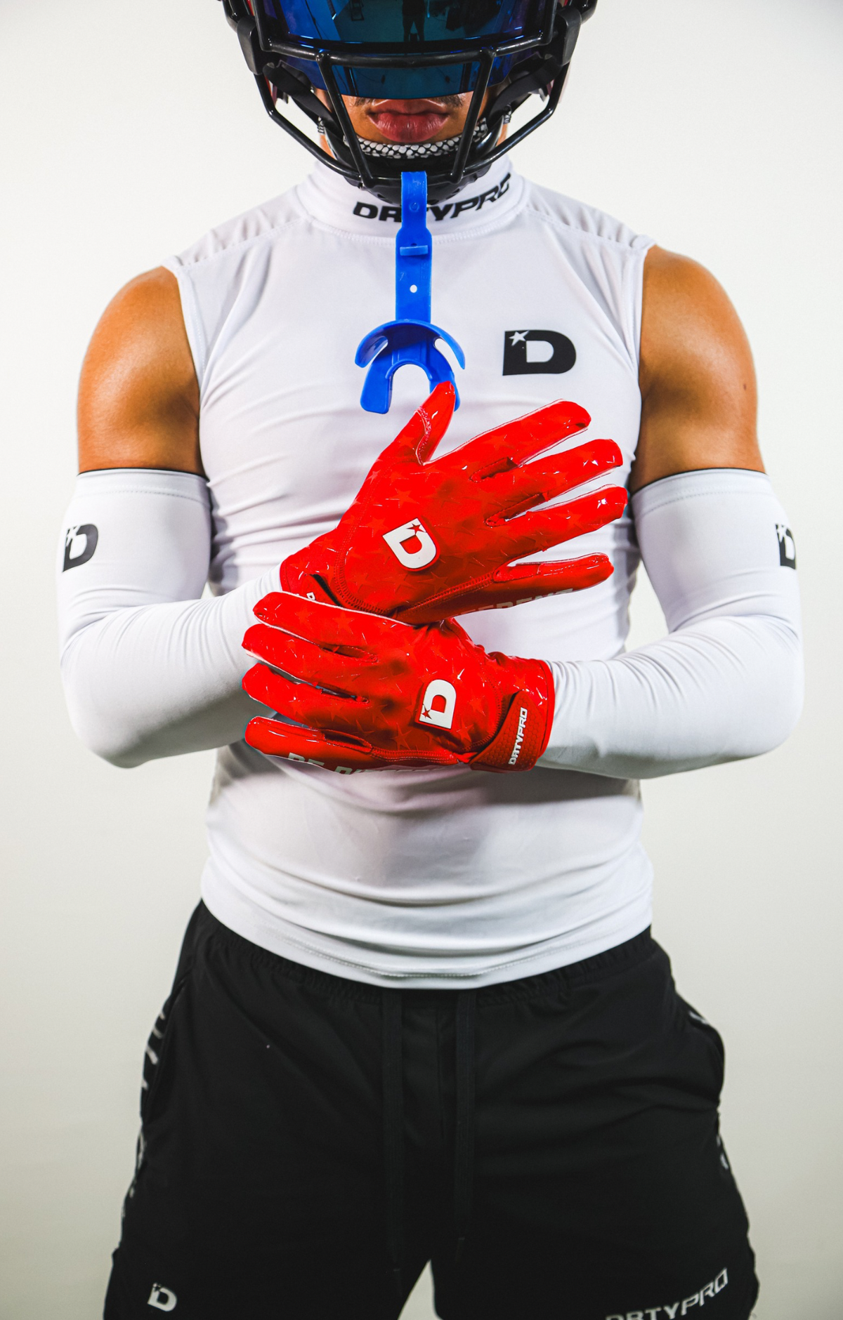 DRTYPRO Football Gloves V2 (Sizing in description)