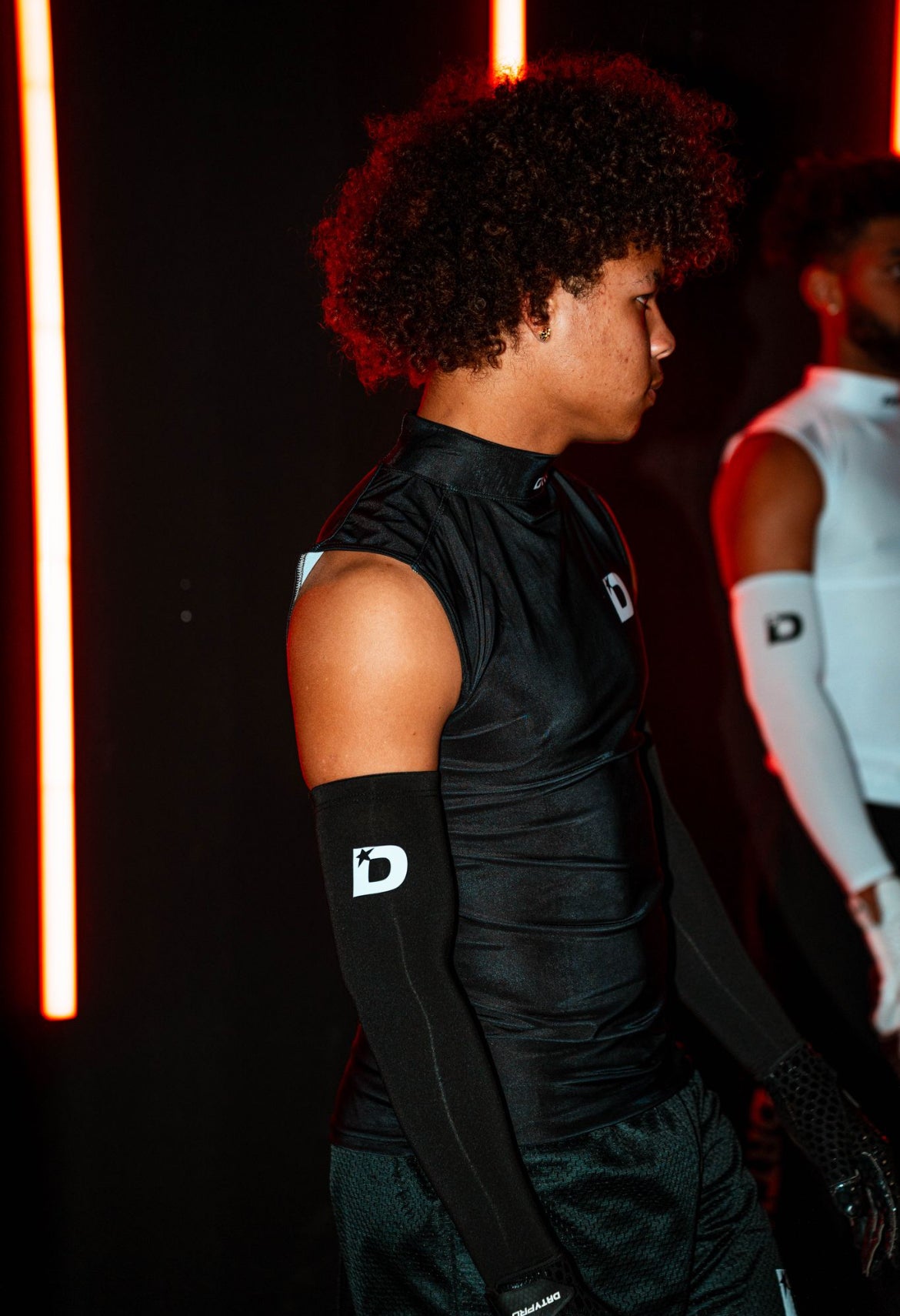 ★DNSR★ Rock and Roll Half Sleeve Black AMD Calibre Pullover - Black