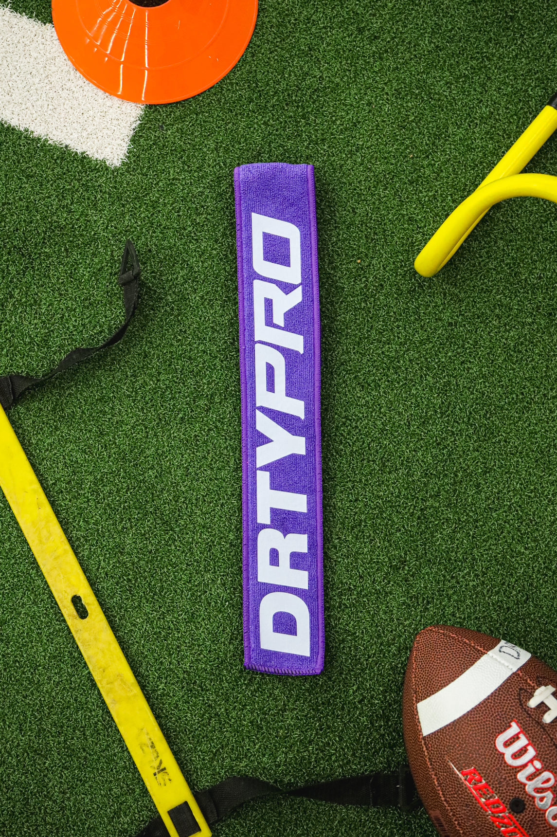 Serviette De Football Streamer De Battle Sports - Blanc Serviette De Football Streamer De Battle Sports - Blanc