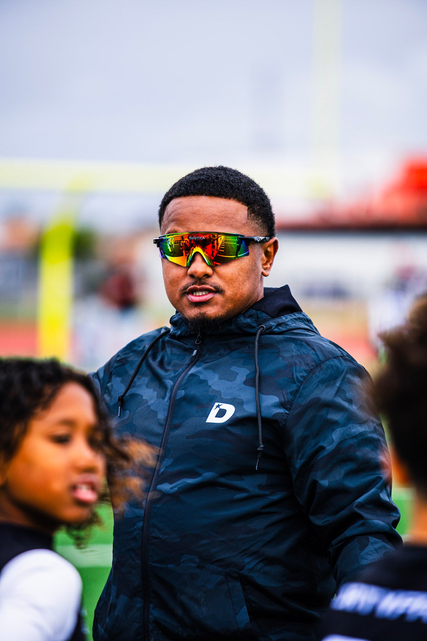 DRTYPRO Camo Windbreaker