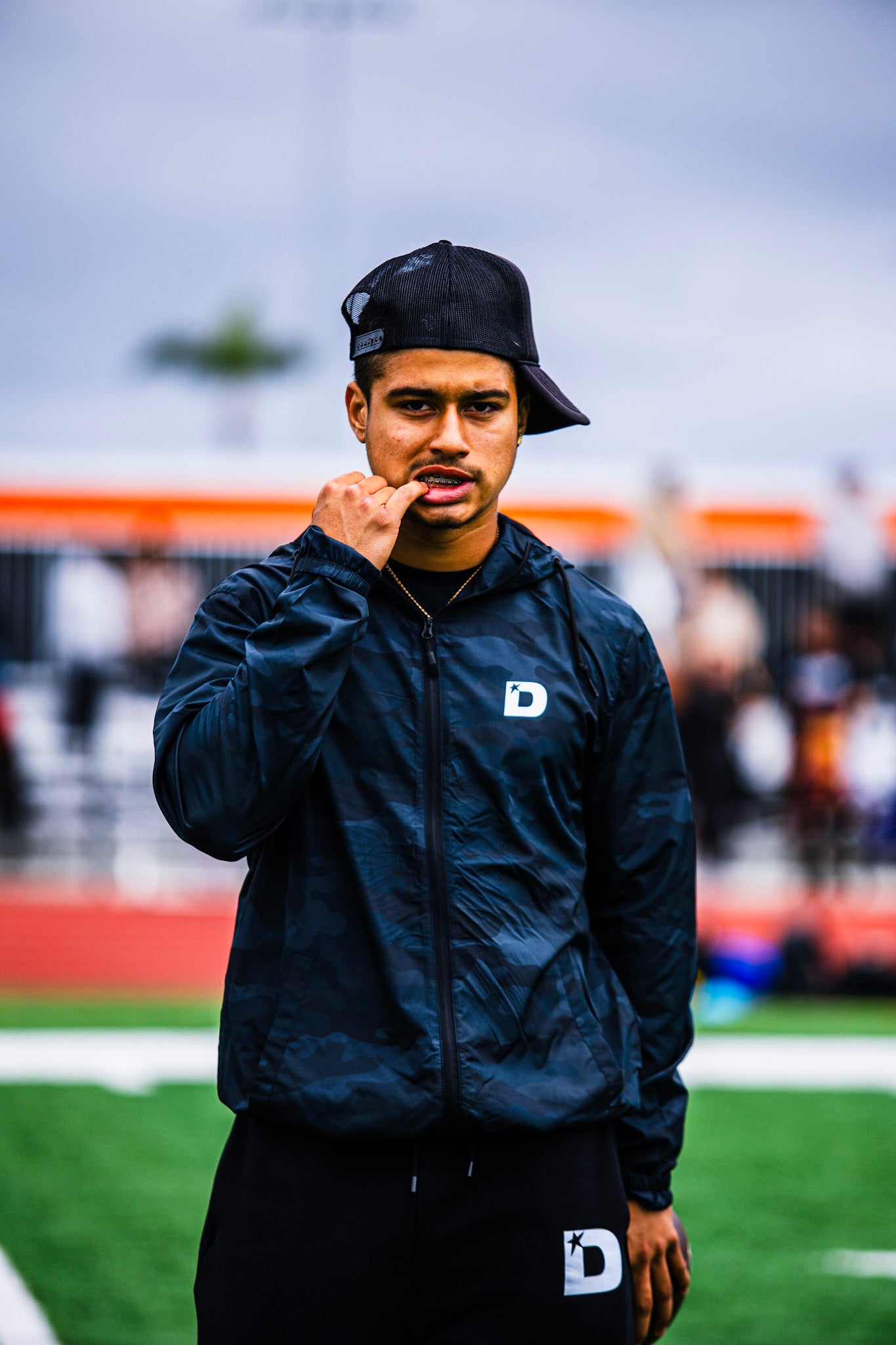 DRTYPRO Camo Windbreaker