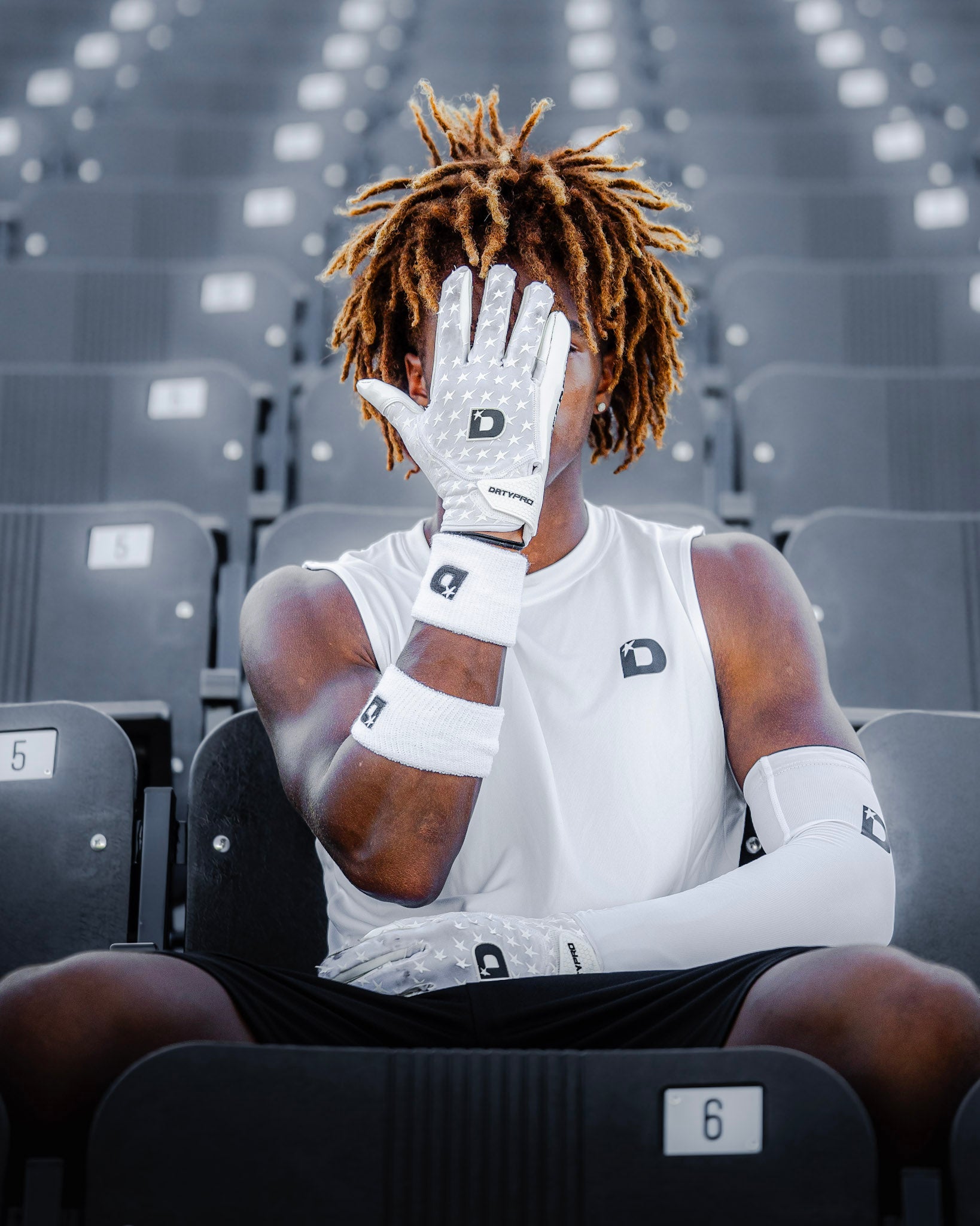DRTYPRO Football Gloves V2 (Sizing in description)