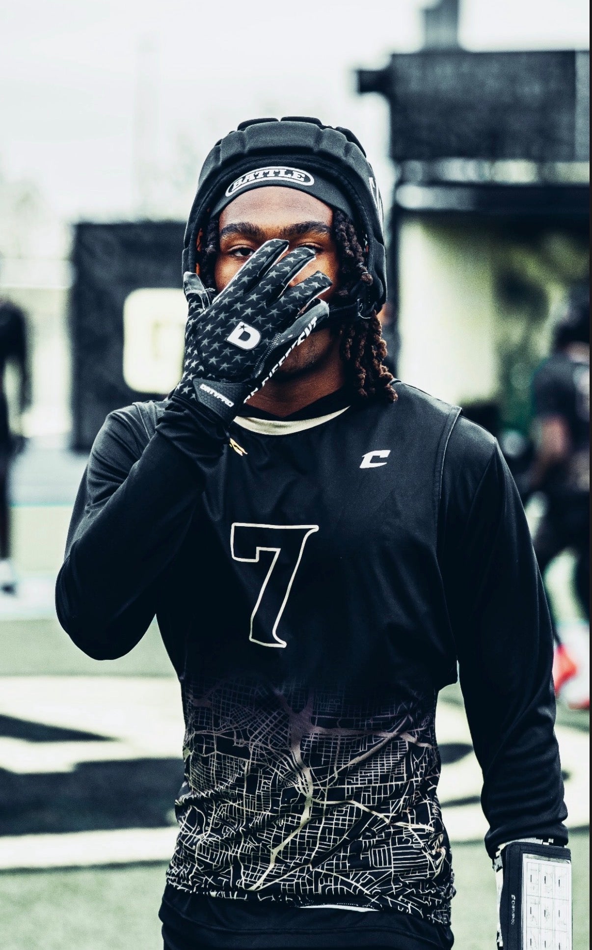 DRTYPRO Football Gloves V2 (Sizing in description)