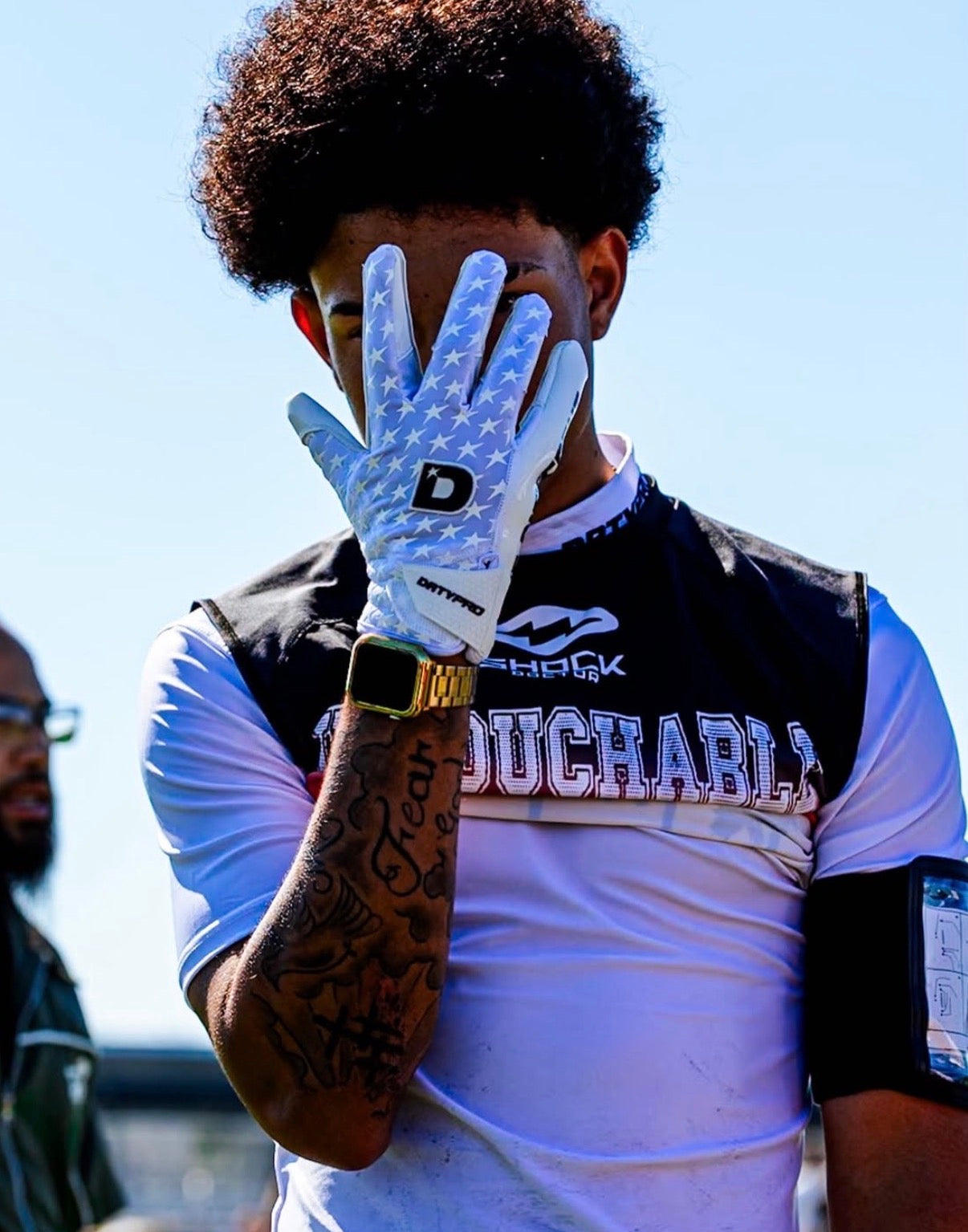 DRTYPRO Football Gloves V2 (Sizing in description)