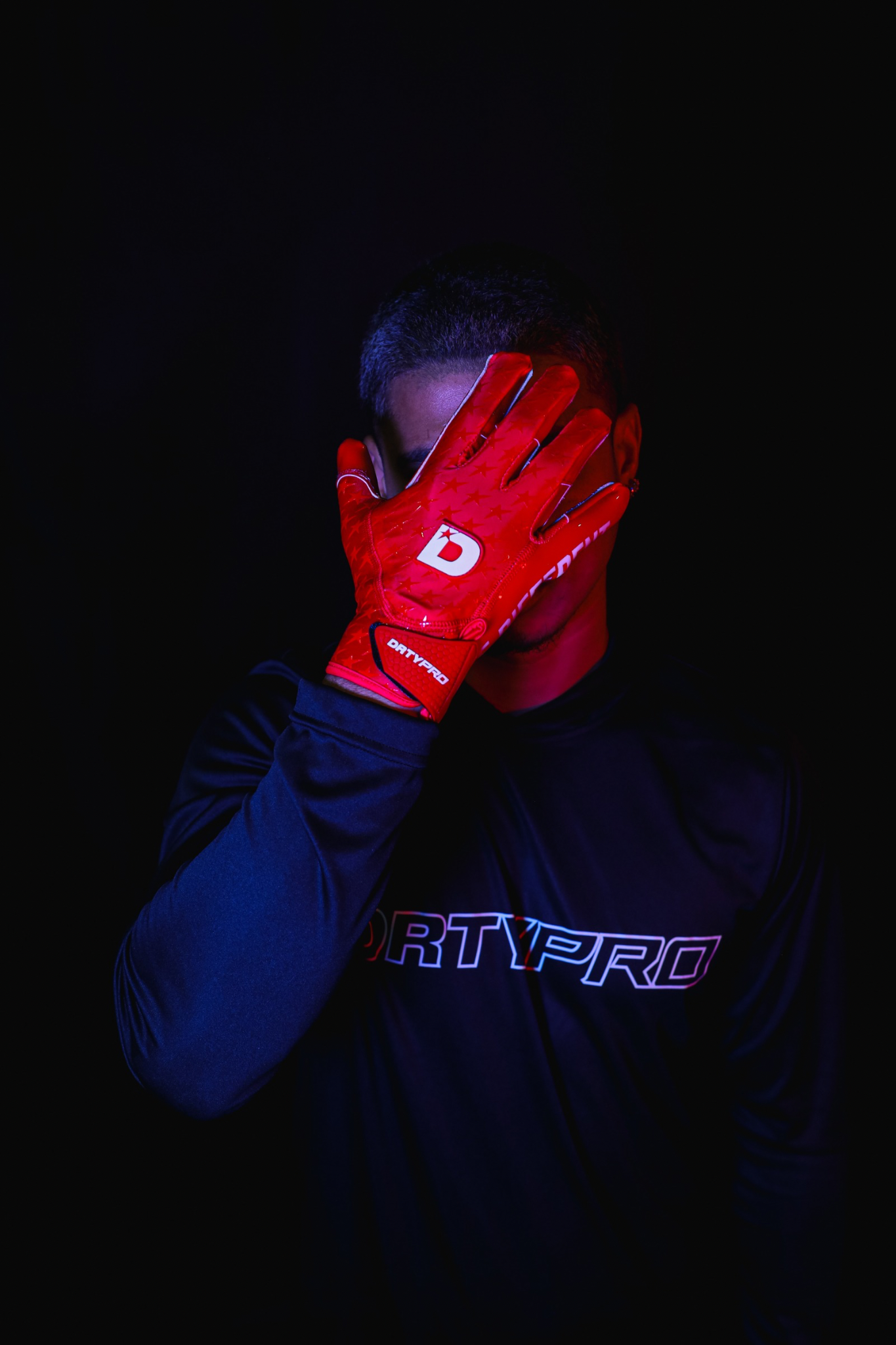 DRTYPRO Football Gloves V2 (Sizing in description)