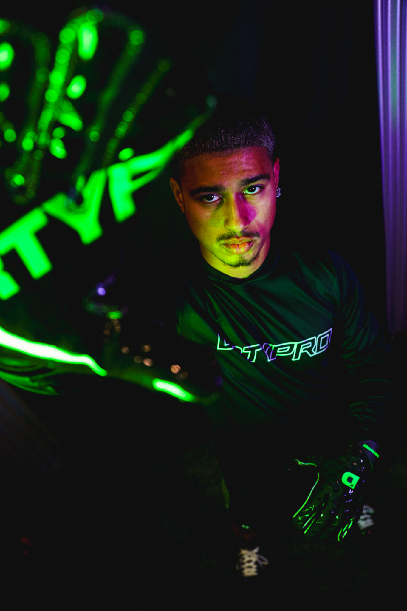 DRTYPRO Slime Pro Football Gloves (Sizing in description)