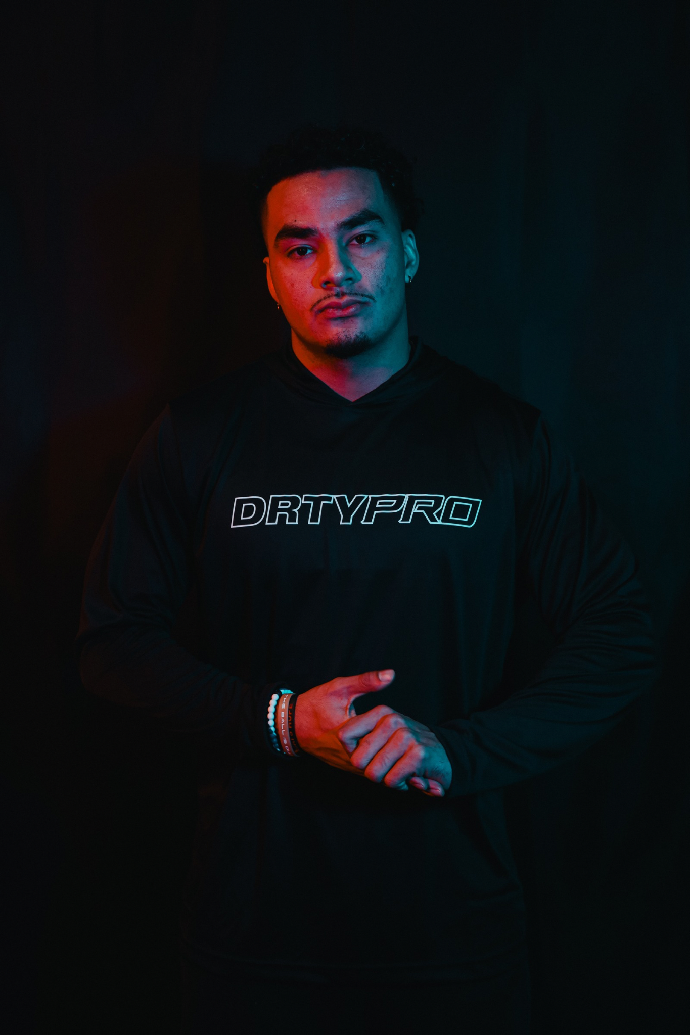 DRTYPRO Performance Hooded Long Sleeve