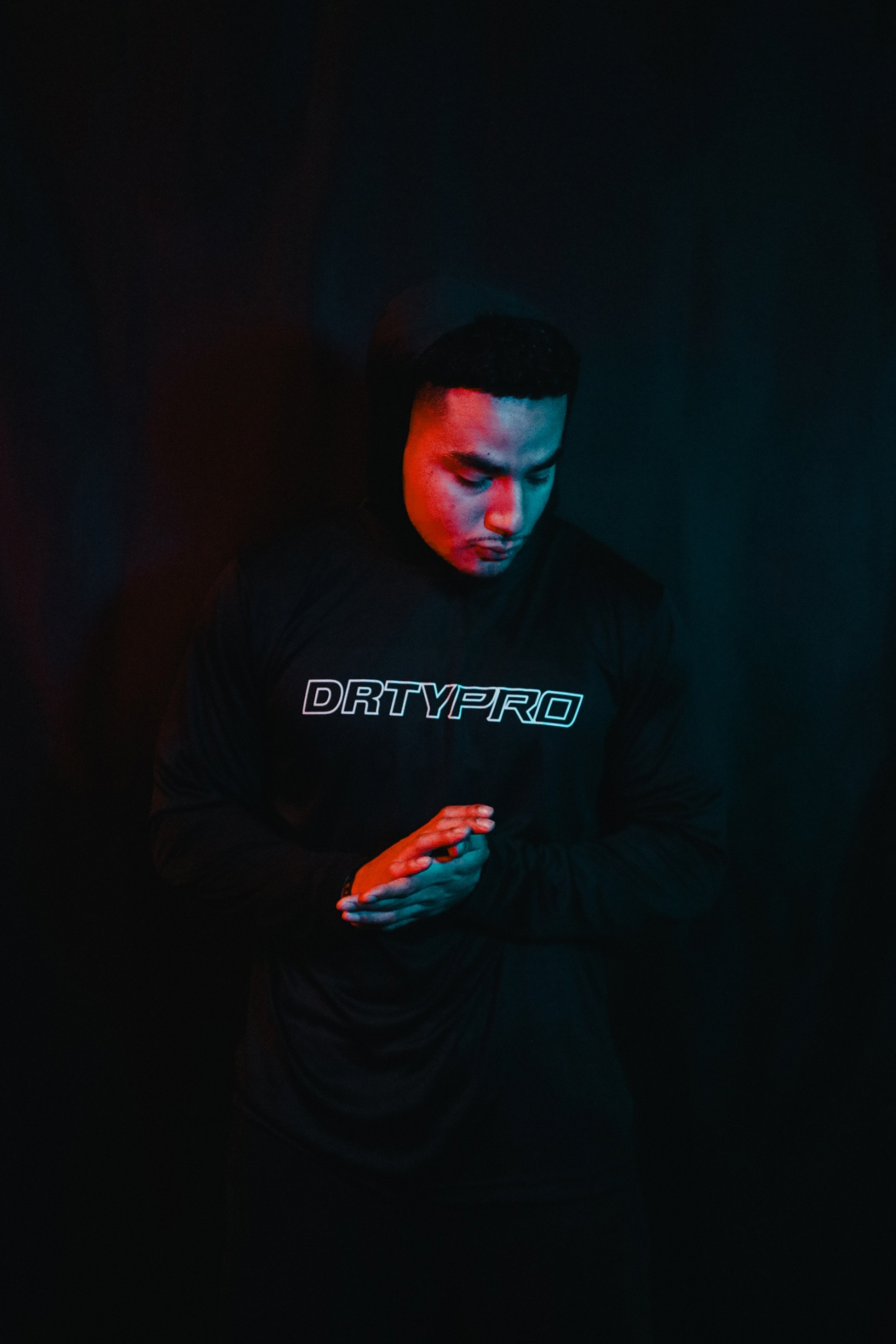 DRTYPRO Performance Hooded Long Sleeve